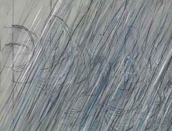 塞·托姆布雷《無題》 估價:1500萬-2500萬美元 成交價:1752.5萬美元(含傭金)